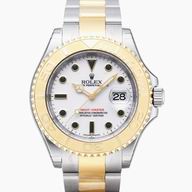 Rolex Datejust Automatic 42mm 18K Gold Stainless Steel Watch white R16623