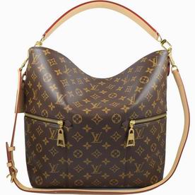 Louis Vuitton Monogram Coated Canvas Melie Handbag M41544