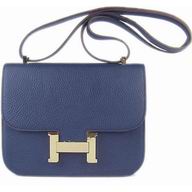 Hermes Constance Bag Micro Mini Deep Blue(Gold) H1017DBG
