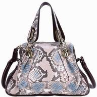 Chloe It Bag Party Bag Python skin In Fuchsia C5660768