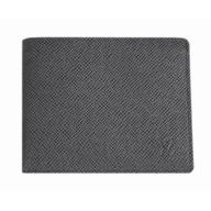 Louis Vuitton Taiga Leather Florin Grizzli Wallet Grau M32650