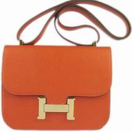 Hermes Constance Bag Micro Mini Orange(Gold) H1017ORG