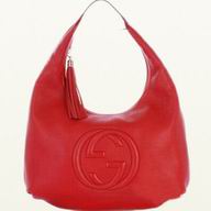 Gucci Soho Embossed Calfskin Tote Bag Red G349944
