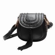 Chloe hudson Calfskin Mini Shoulder Bag In black C678904