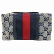 Gucci Classic GG Weaving Bag In Blue G554916