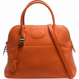 Hermes Bolide Taurillon Leather Shoulder/Handbag In Linoleic Chestnut HBO5812C9