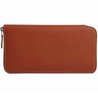 Hermes Kelly Epsom Leather Long Wallet Brown H50681