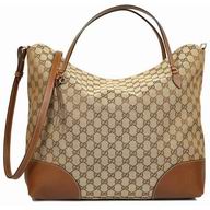 Gucci Bree Calfskin Bag In Caramel G565274