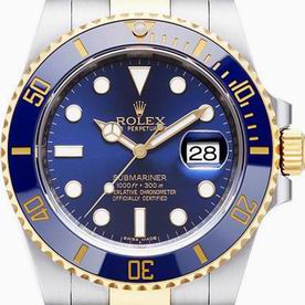 ROLEX Deepsea Submariner Blue watch 116613LB
