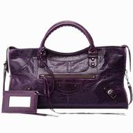 Balenciaga Part-Time Small Stud Bag Purple 168028PU
