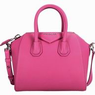Givenchy Antigona Mini Bag In Goatskin Peach Red BB526571
