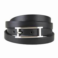 Hermes Cowskin Bracelet Black/Silvery H7022006