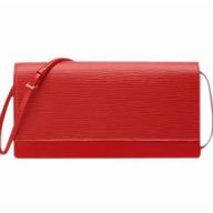 Louis Vuitton EPI Leather Honfleur Clutch Bag In Red M5273E