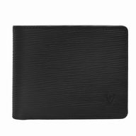 Louis Vuitton Classic Epi Leather Wallet Black M60662