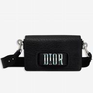 DIO(R)EVOLUTION FLAP BAG WITH SLOT HANDCLASP CANYON GRAINED LAMBSKIN DM800VQ
