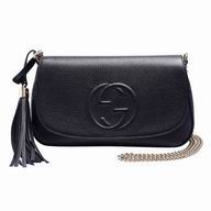 Gucci Soho GG Calfskin Bag Black G5594650