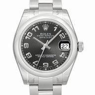 Rolex Datejust Automatic 31 mm Stainless Steel Watch Black R178240-5