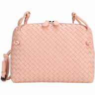 Bottega Veneta Crossbody Nappa Woven Shouldbag Pink B5835574