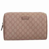Gucci GG Plus PVC Leather Bag In Pink G554908